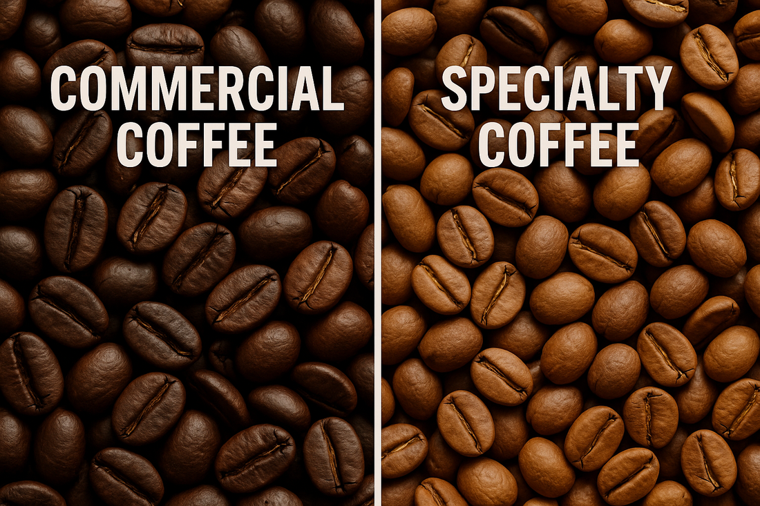 Commercial Coffee vs Specialty Coffee: 7 Key Differences Every Coffee Lover Must Know